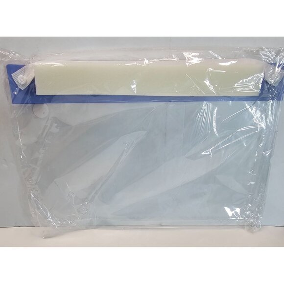 Full Face Shield Protective Isolation Mask 8.5x13" Clear Cover - Picture 8 of 8